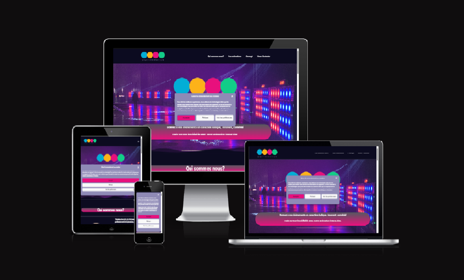digit-animation.fr différents support responsive